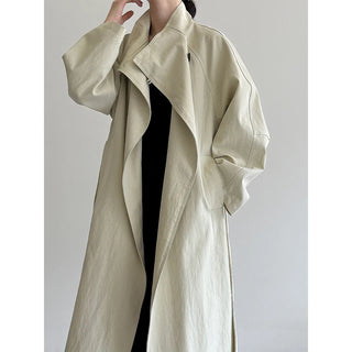 button trench coat
