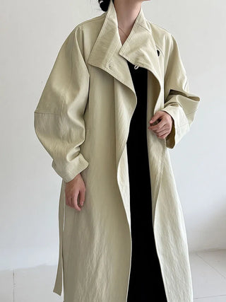 button trench coat