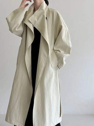 button trench coat