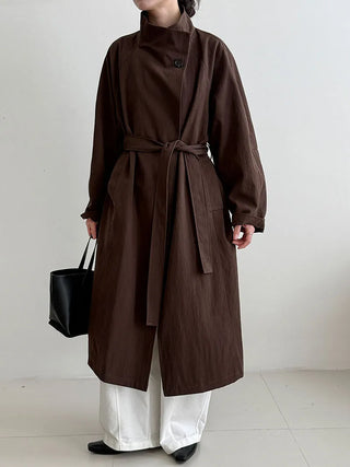 button trench coat