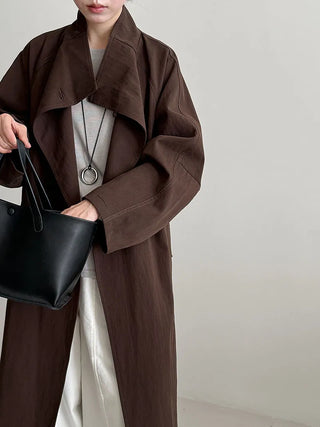 button trench coat