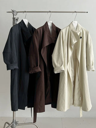 button trench coat