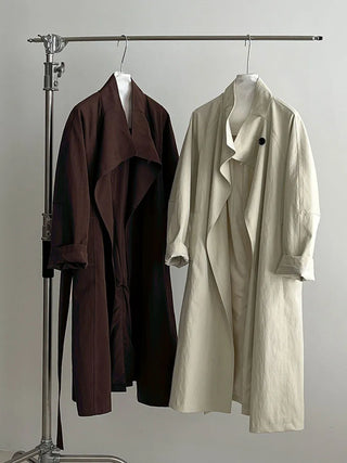 button trench coat