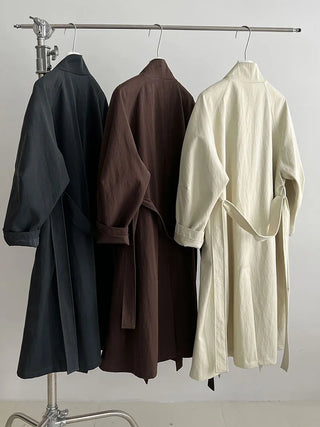 button trench coat