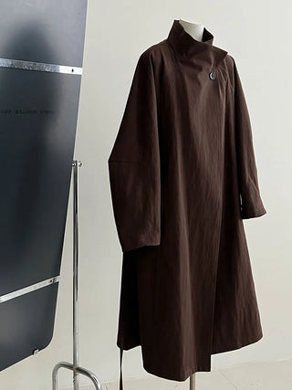 button trench coat
