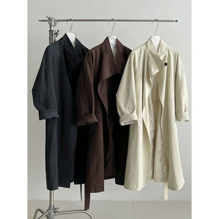 button trench coat