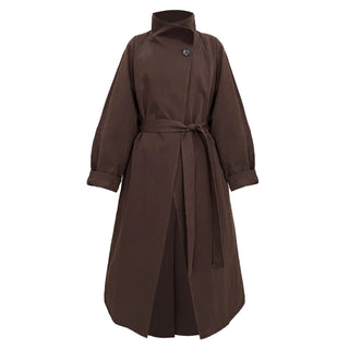 button trench coat
