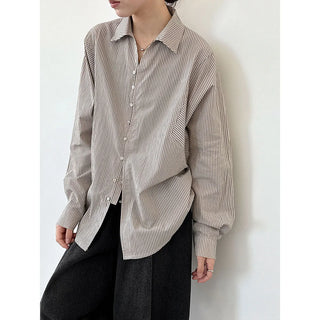 stripe shell shirt