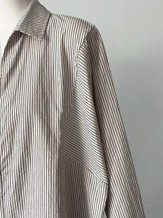 stripe shell shirt