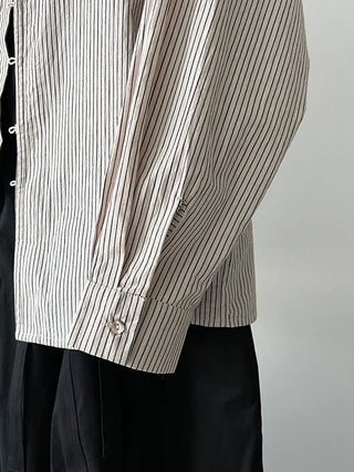 stripe shell shirt