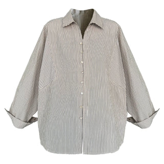 stripe shell shirt