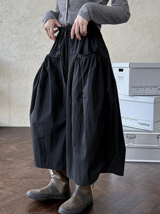 drawstring cropped pants