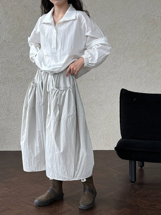 drawstring cropped pants