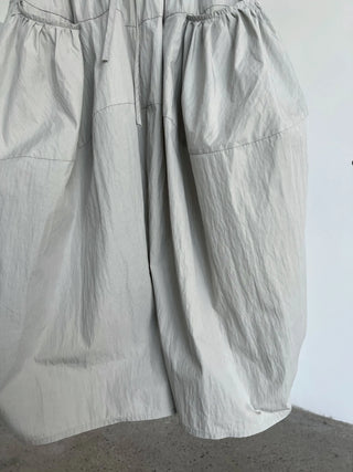 drawstring cropped pants