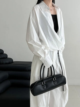 V-neck bandage shirt