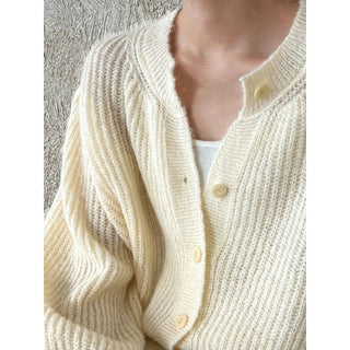 wool knit cardigan