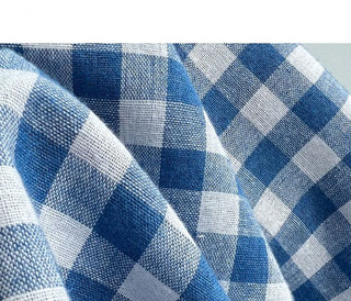 plaid contrast skirt