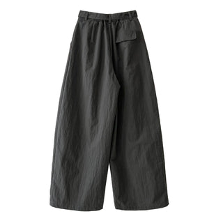 pleated strap pants