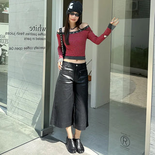 soft leather pants