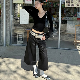 soft leather pants