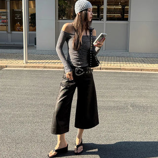 soft leather pants