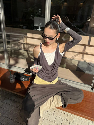contrast camisole
