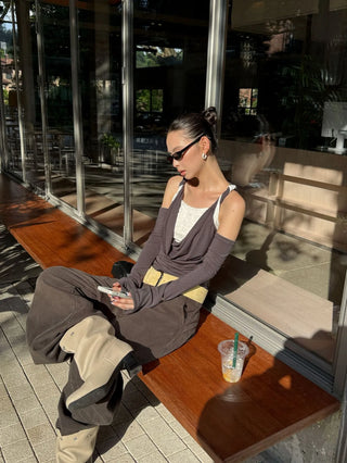 contrast camisole