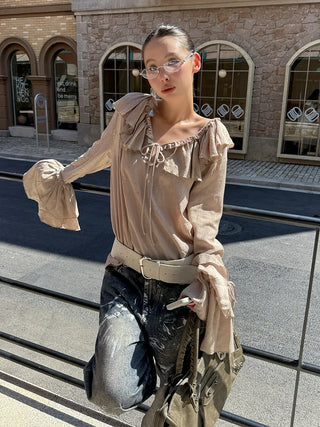 tassel vacation shirt