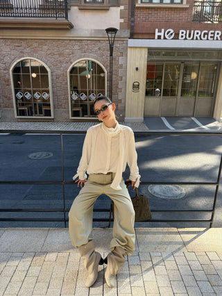 rivet wide pants