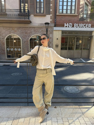 rivet wide pants