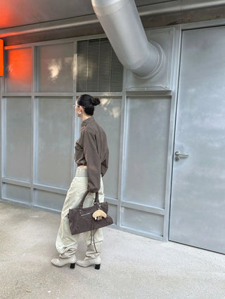 rivet wide pants