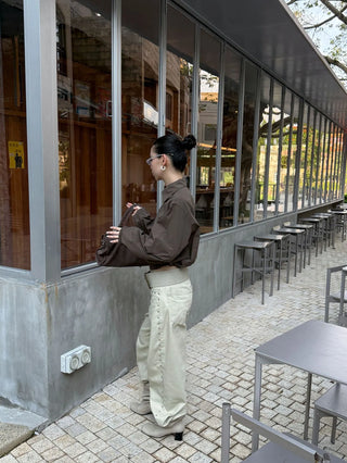 rivet wide pants