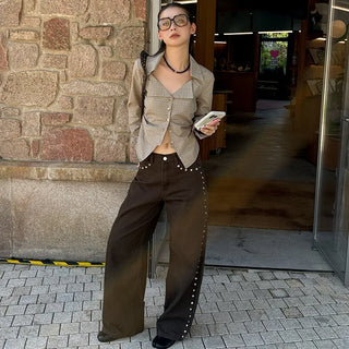 plaid slim shirt
