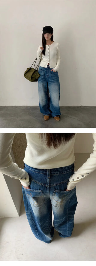 scratch pattern jeans