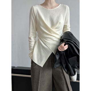 cross waist sweater