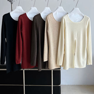 cross waist sweater