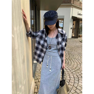knitted straight skirt