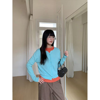 soft knit cardigan