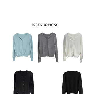 soft knit cardigan