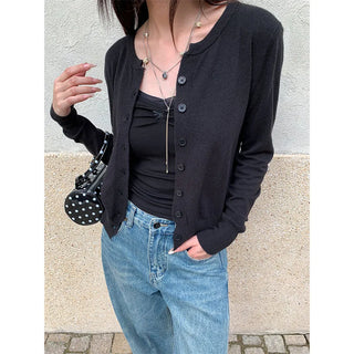 soft knit cardigan
