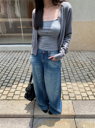 soft knit cardigan