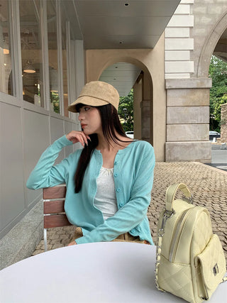 soft knit cardigan