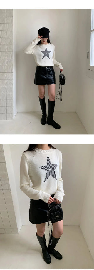 printed sweater