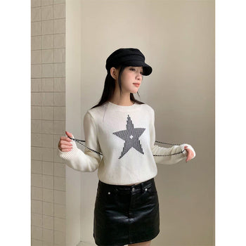 printed sweater