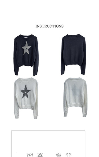 printed sweater