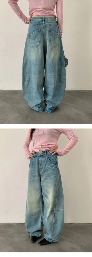 split machete jeans