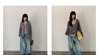 split machete jeans