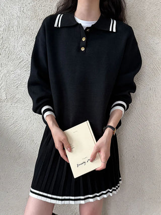 polo pleated skirt