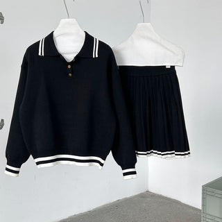 polo pleated skirt