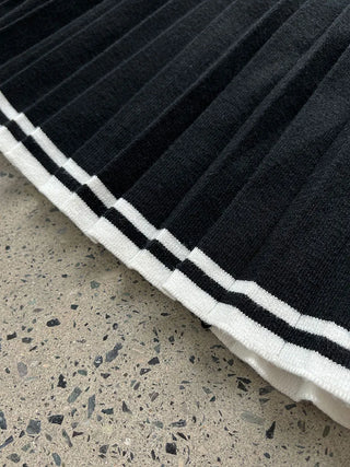 polo pleated skirt